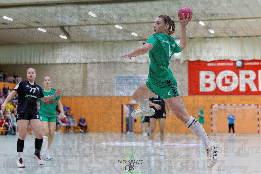 2024-10-19_122 | Jugendbundesliga B-Jugend weiblich; HSG Kleenheim/Langgöns - Longericher SC am 19.10.2024 in Oberkleen (Weidig-Halle) - Realisiert mit Pictrs.com