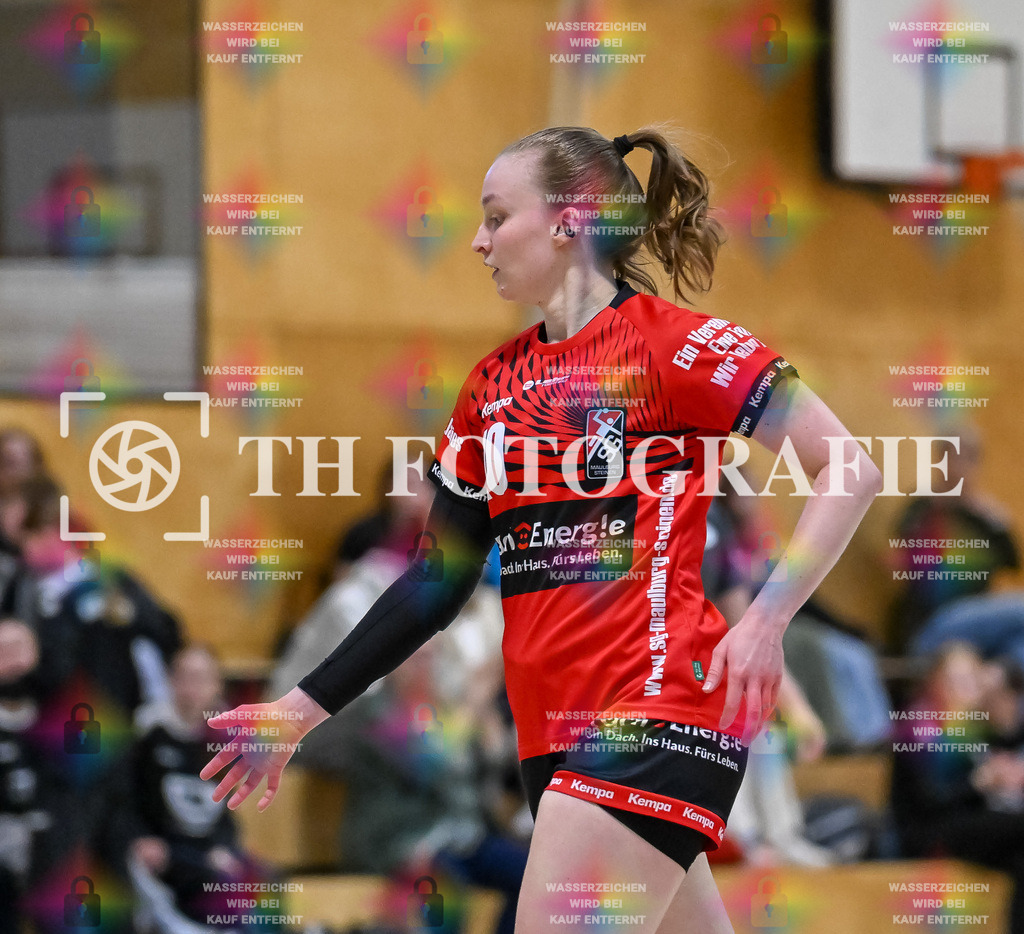 GER, SG Maulburg/Steinen - HB Kinzigtal, Frauen-Handball, Oberliga Suedbaden, 21. Spieltag, Saison 2024/2025, 06.04.2025 | Amely Haas (SG Maulburg/Steinen, #10)GER, SG Maulburg/Steinen - HB Kinzigtal, Frauen-Handball, Oberliga Suedbaden, 21. Spieltag, Saison 2024/2025, 06.04.2025Foto: TH Fotografie/Thomas Hess