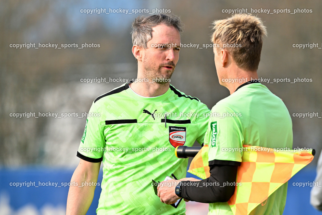 KAC 1909 vs. Union Matrei | Thomas Wieser Referee, Paul Fischer Referee, KAC 1909 vs. Union Matrei, KAC 1909 vs. Union Matrei am 21.03.2026 in Klagenfurt (Sportplatz KAC), Austria, (Photo by Bernd Stefan)
