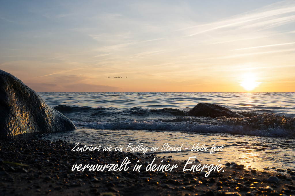 Meer Kalender 2026 - Ostseemotiv mit Text | Gestalten Sie Ihr Zuhause mit einzigartigen Bildern von Ostsee u. Nordsee – als Leinwandbild, Acryl, Alu-Dibond oder FineArt Hahnemühle, individuell anpassbar.