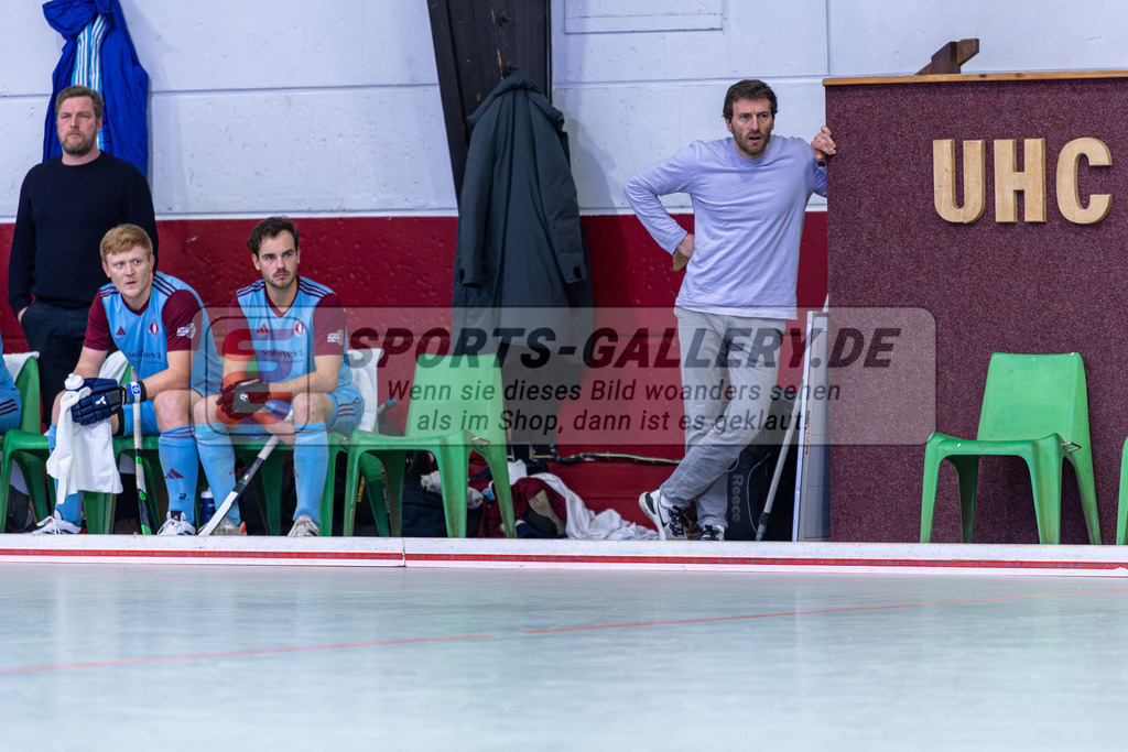 SM_2025-01-12_mD5_-8 | 1.Bundesliga Hallenhockey  (M) UHC - DCADA  / 9:7 (3:4)