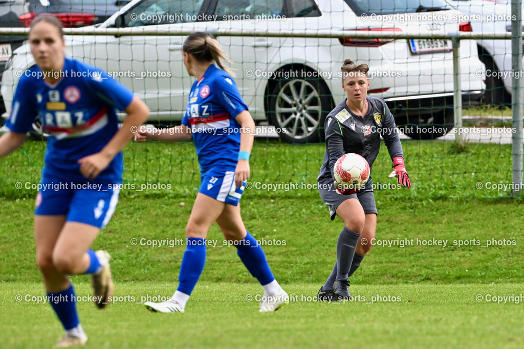Carinthians Hornets vs. GAK 1902 Frauen | #1 Anja Meier Carinthians Hornets, Carinthians Hornets vs. GAK 1902 Frauen, Carinthians Hornets vs. GAK 1902 Frauen am 01.09.2024 in Sachsenburg (Sportplatz Sachsenburg), Austria, (Photo by Bernd Stefan)