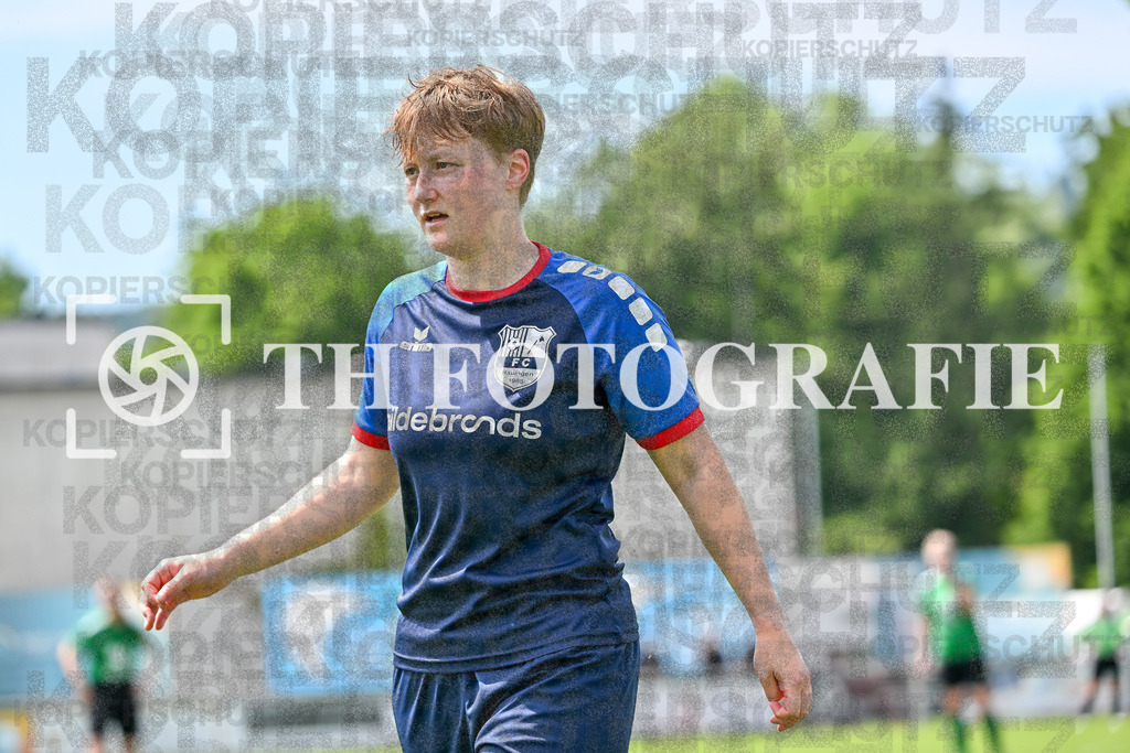 GER, FC Hauingen - SV Waldhaus, Frauen-Fussball, Rothaus Bezirkpokal, Finale, Saison 2024/2025, 29.05.2025 | Luise Hildebrand (FC Hauingen, #09)GER, FC Hauingen - SV Waldhaus, Frauen-Fussball, Rothaus Bezirkpokal, Finale, Saison 2024/2025, 29.05.2025Foto: TH Fotografie/Thomas Hess