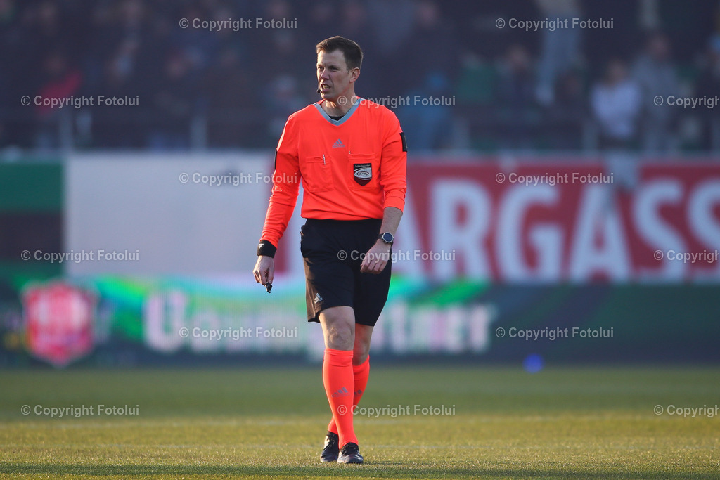A_LUI_20230304_0004 | SPORT FUSSBALL ADMIRAL BUNDESLIGA SV RIED VS AUSTRIA WIEN
IM BILD: Markus Hameter (Schiedsrichter)

FOTO:FOTOLUI/UW