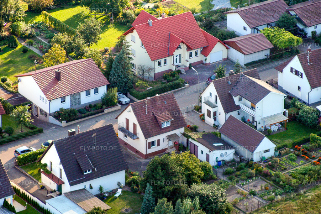 Luftbild: Mühlstr in Barbelroth im Bundesland Rheinland-Pfalz in Deutschland. Foto: IMG_7325.jpg vom 25.08.2007 durch Werner Riehm/FLY-FOTO.de
