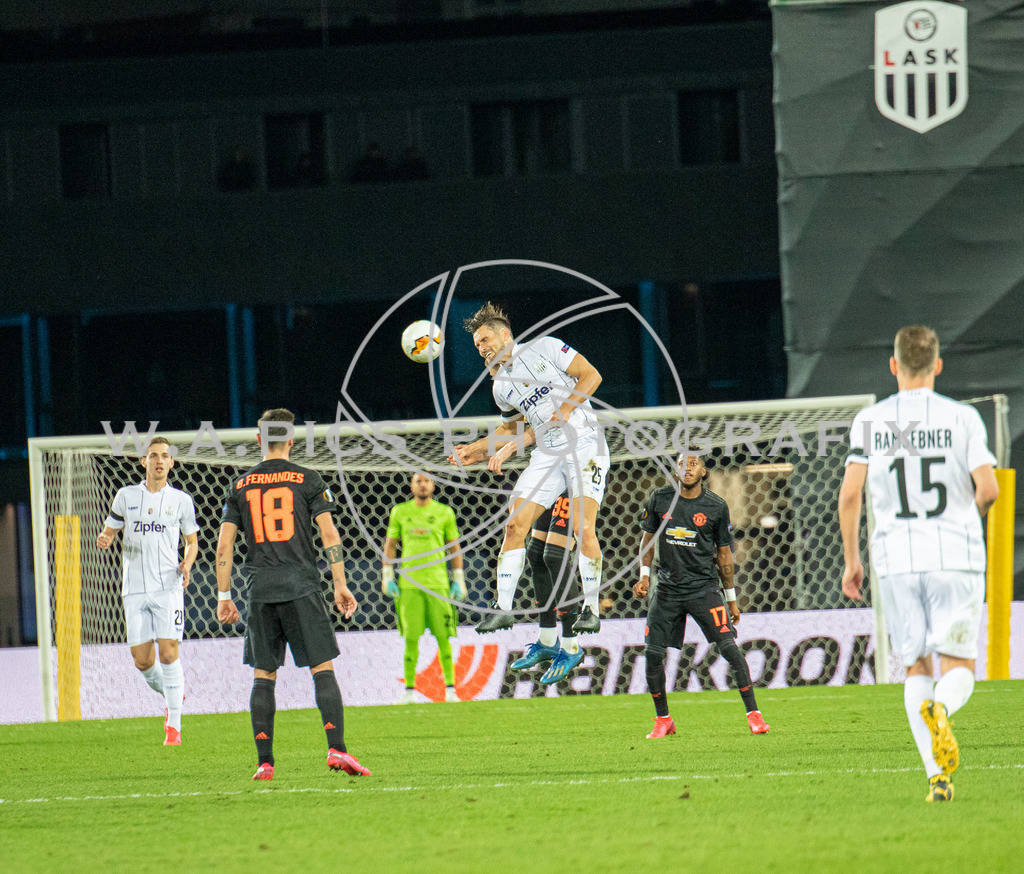 LASK Linz vs Manchester United | Linz, AUSTRIA 12.03.20 - SOCCER-EURO LEAGUE, LASK Linz vs Manchester United  Image shows: James Holland (LASK)
Photo: Sportmediapics.com/ Andreas Willdoner
