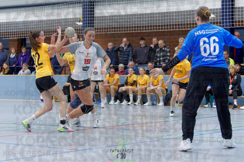 Frauen Oberliga Mitte (HHV); HSG Eibelshausen/Ewersbach - HSG Wettenberg II | Frauen Oberliga Mitte (HHV); HSG Eibelshausen/Ewersbach - HSG Wettenberg II am 13.12.2025 in Steinbrücken (Sporthalle am Hammerweiher)Photo © 2025 - Jörg Heinrich - Realisiert mit Pictrs.com