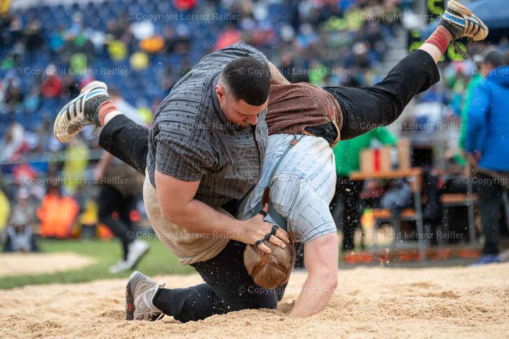 Schwingen -  St.Galler Kantonales 2025 | Unterwasser, 25.5.25, Schwingen - St.Galler Kantonales.