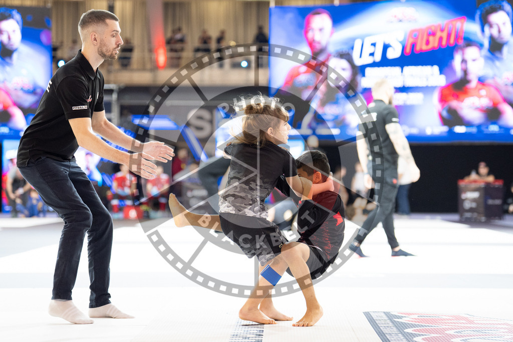 20260214PBB0013 | Fighters compete during the ADCC European Trials  competition day 1 in Belgrade, Serbia, on February 14, 2026.