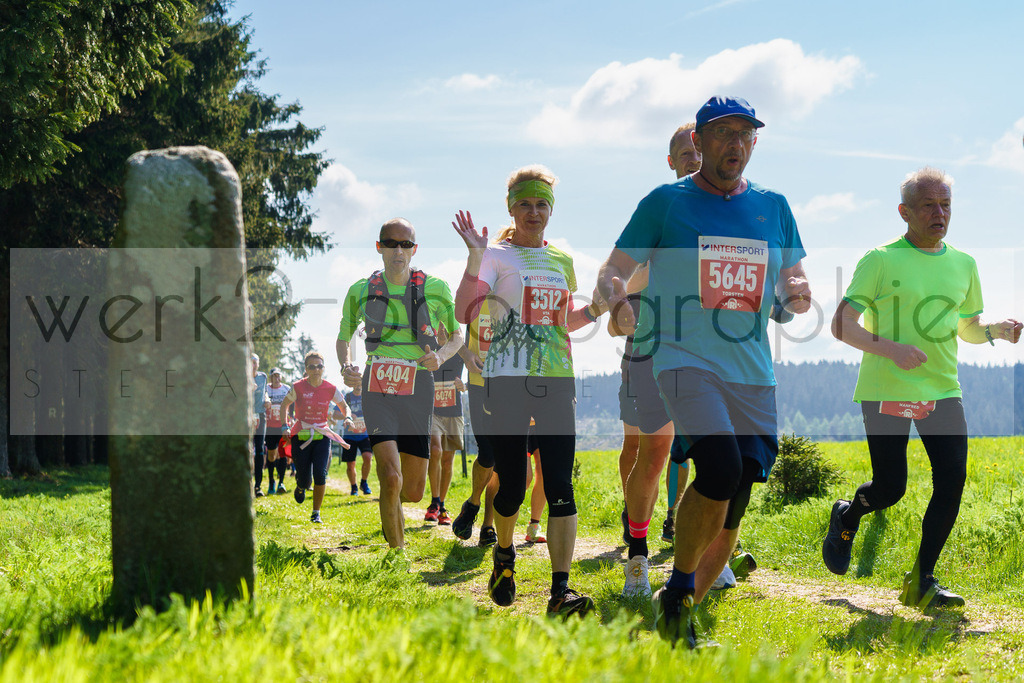 Rennsteiglauf 2023 | Rennsteiglauf 2023 am 12. Mai 2023 - Marathon-Strecke Neuhaus/Rwg. - Schmiedefeld