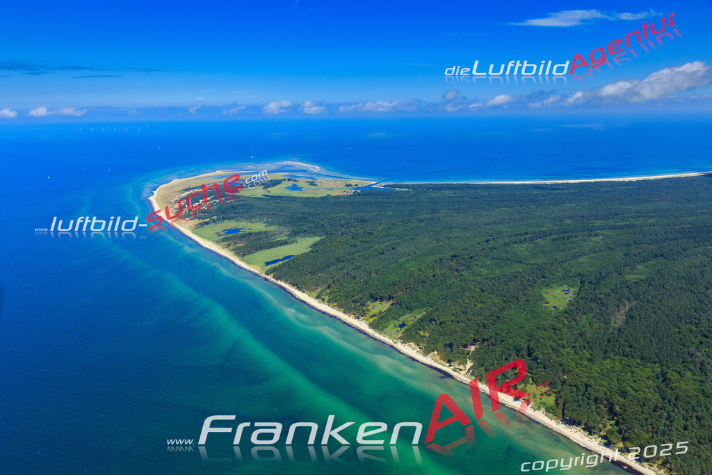 Luftbild von  Born-am-darß - Luftaufnahme wurde 2016 von https://frankenair.de mittels Flugzeug (keine Drohne) erstellt - die Geschenkidee