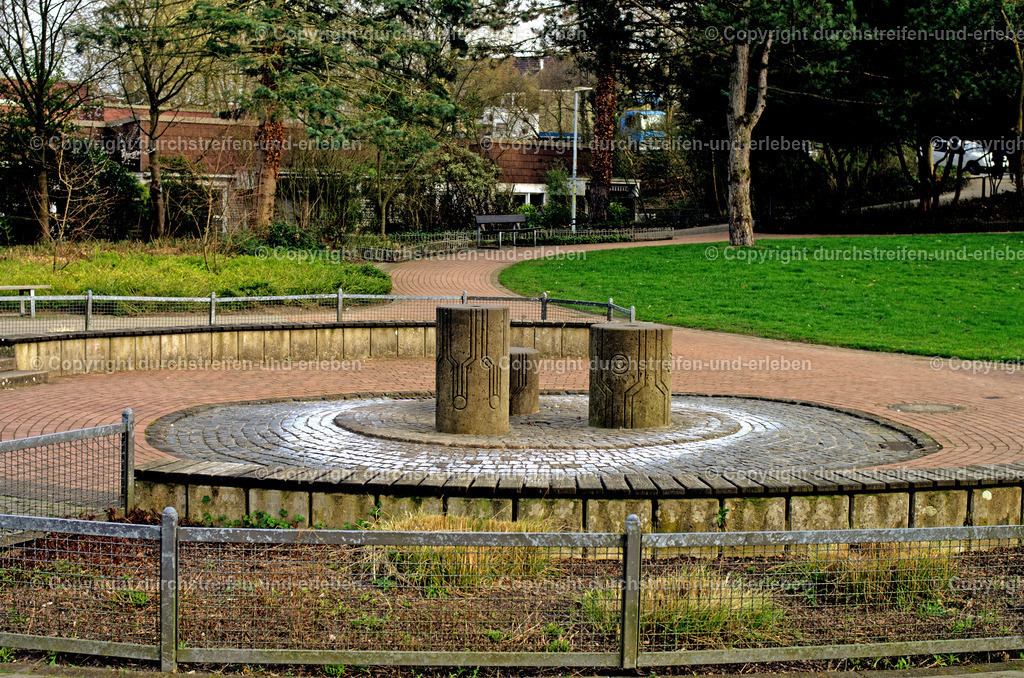 Springbrunnen in Berg Fidel, Münster | Springbrunnen in Berg Fidel, Münster - Realisiert mit Pictrs.com