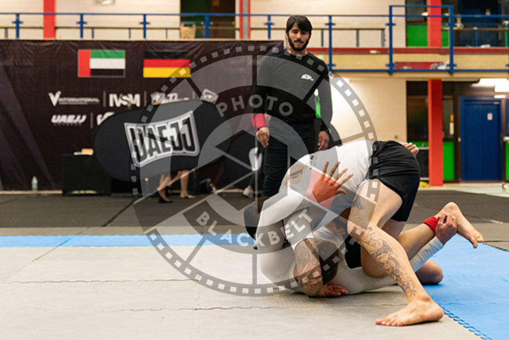 20230826PBB57485 | Fighters compete during the AJP INTLPRO BJJ and grappling competition in Hamburg, Germany, on August 26 2023.