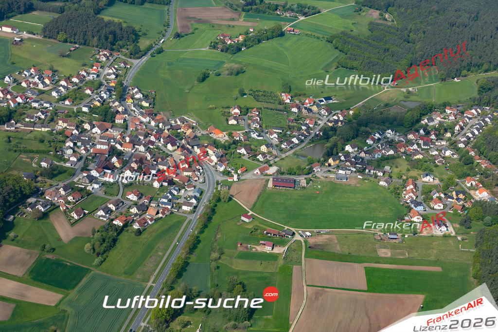Das Luftbild der Stadt Oesdorf wurde 2019 vom Flugzeug heraus erstellt (keine Drohne) Aufnahmehöhe ca.400 Meter- hohe Auflösung- beste Druck-Qualität garantiert!