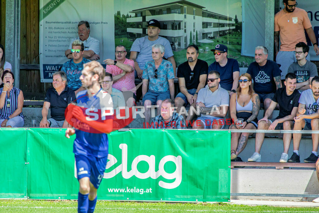 ASV Klagenfurt - Donau Klagenfurt | Zuschauer ; ASV Klagenfurt - Donau Klagenfurt am 31.07.2022 in Klagenfurt
(ASV Platz Annabichl), AUSTRIA, (Photo by Ernst Krawagner sport-fan.at) - Realisiert mit Pictrs.com