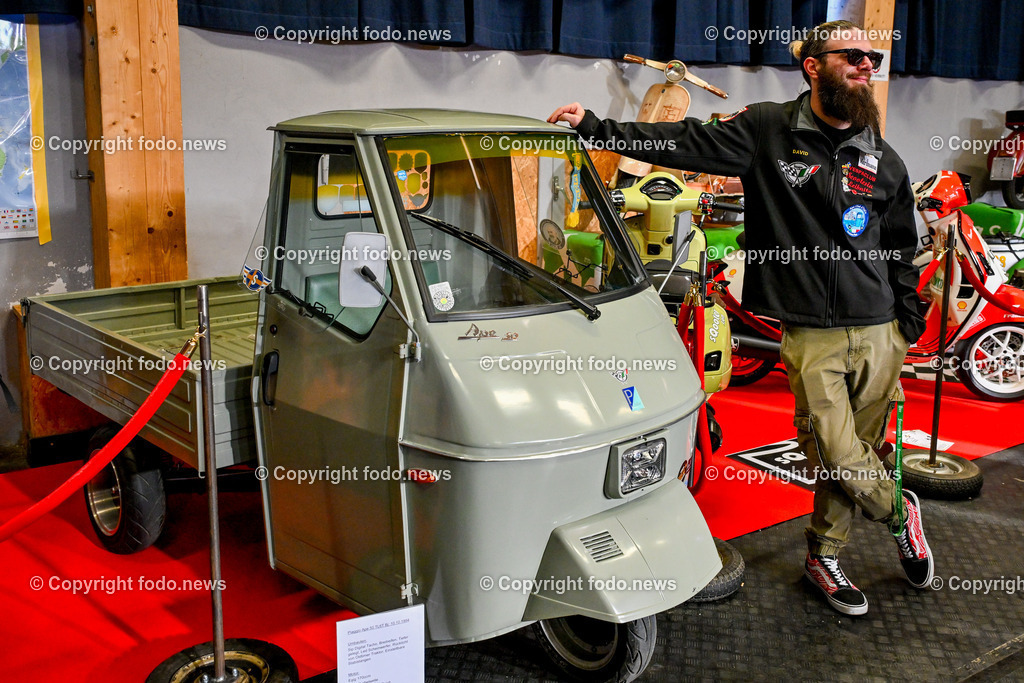 Vespa Custom Show_ Neumarkt Mkr._ 01.03.2025-79 | 01.03.2025, Neumarkt im Mklr., AUT, Neumarkt im Mkr., im Bild Vespa Custom Show 2025©Harald Dostal / fodo.news