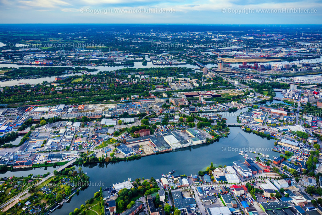 Hamburg_Rothenburgsort_ELS_6459200925 | HAMBURG 20.09.2025 Industrie- und Gewerbegebiet " Großmannstraße " an der Straße Bullenhuser Damm in Hamburg, Deutschland. // Industrial and commercial area " Grossmannstrasse " on street Bullenhuser Damm in Hamburg, Germany. Foto: Martin Elsen