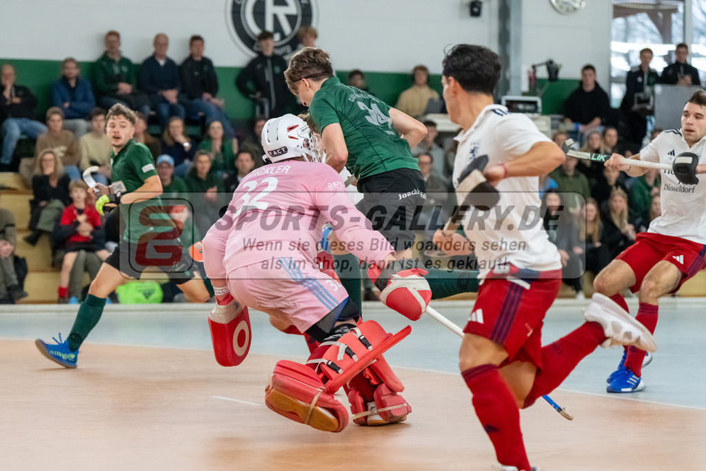 HK_20241208_109935 | 2. Bundesliga Halle Herren Club Raffelberg - Düsseldorfer HC am 8.12.2024 Raffelberg Halle, Duisburg ,