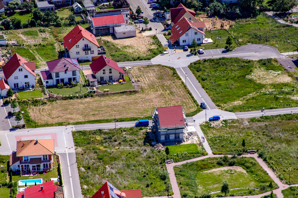 Luftbild: Am Höhenweg in Kandel im Bundesland Rheinland-Pfalz in Deutschland. Foto: IMG_18547.jpg vom 30.05.2009 durch Werner Riehm/FLY-FOTO.de