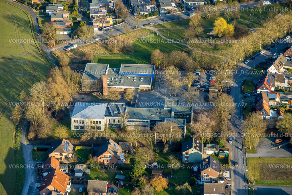 Hamm260203803 | Luftbild, Dietrich-Bonhoeffer-Schule Grundschule, Stadtbezirk Rhynern, Hamm, Ruhrgebiet, Nordrhein-Westfalen, Deutschland