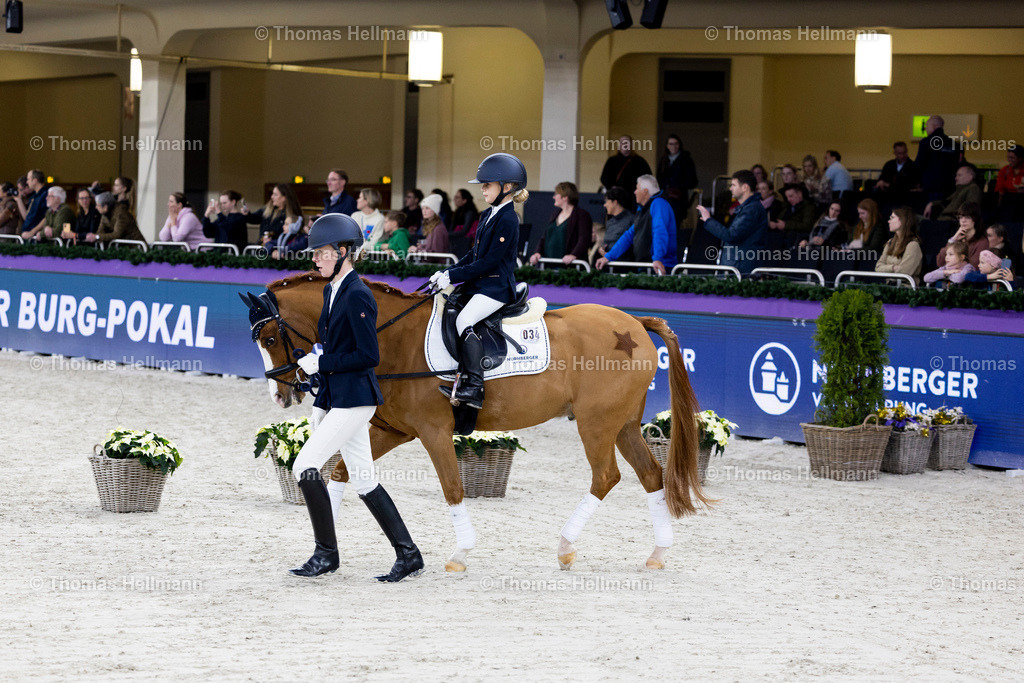 TH_Nürnberger Burgpokal Führzügelwettbewerb_13214 | Nürnberger Burgpokal Führzügelwettbewerb beim Festhallen Reitturnier Frankfurt 2023 am 15.12.23 in Frankfurt, Festhalle