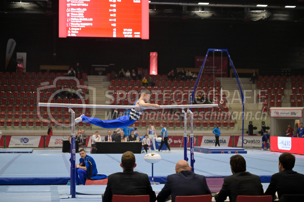 Schweizer Meisterschaften Kunstturnen Mannschaften Männer (A) - 22. November 2025 | Schweizer Meisterschaften Kunstturnen Mannschaften Männer (A)AXA Arena, WinterthurBild: Sportfotografie Markus Aeschimann | www.markus-aeschimann.ch - Realisiert mit Pictrs.com