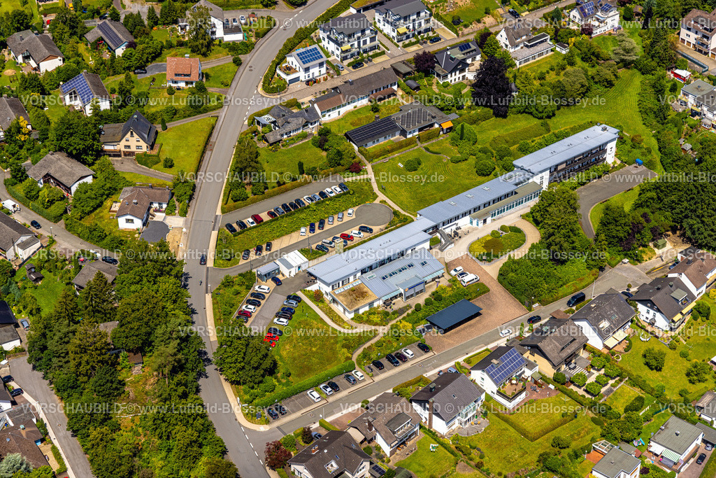 Sundern240708714 | Luftbild, Neurologische Klinik Sorpesee Krankenhaus, Langscheid, Sundern, Sauerland, Nordrhein-Westfalen, Deutschland