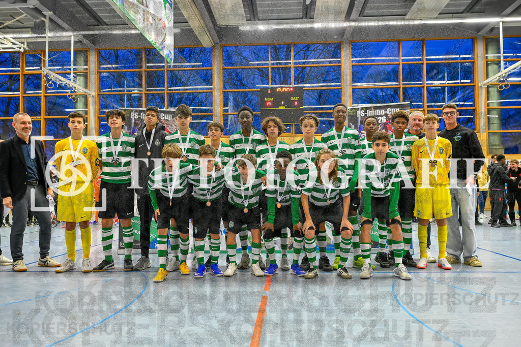 GER, Begegnung, Fussball, U14 Hallenturnier, PS-Immo-Cup 2026, 18.01.2026 | TH Fotografie
