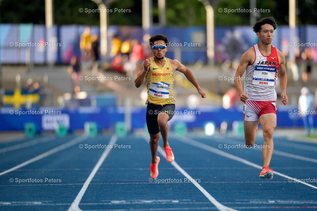 _KP13714_1 | 21.07.2025, xkaix, Leichtathletik, FISU World University Games 2025 v.l. Maurice Grahl (Deutschland) - Realisiert mit Pictrs.com