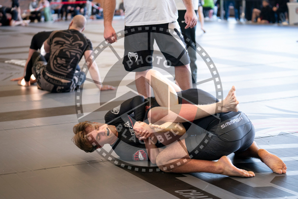 20240309PBB6460 | Fighters compete during the International Luta Livre (ILLCS) Spring Championship in Hannover, Germany, on March 9, 2024.