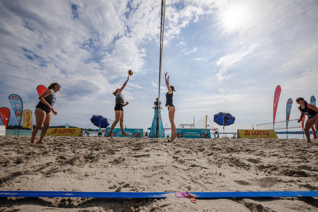 Beachvolleyball I Saison 2026 I FLENS Beach-Tour I 5. Turnier I Ostseebad Eckernförde | Jasper Lorenz Fotografie - Realisiert mit Pictrs.com