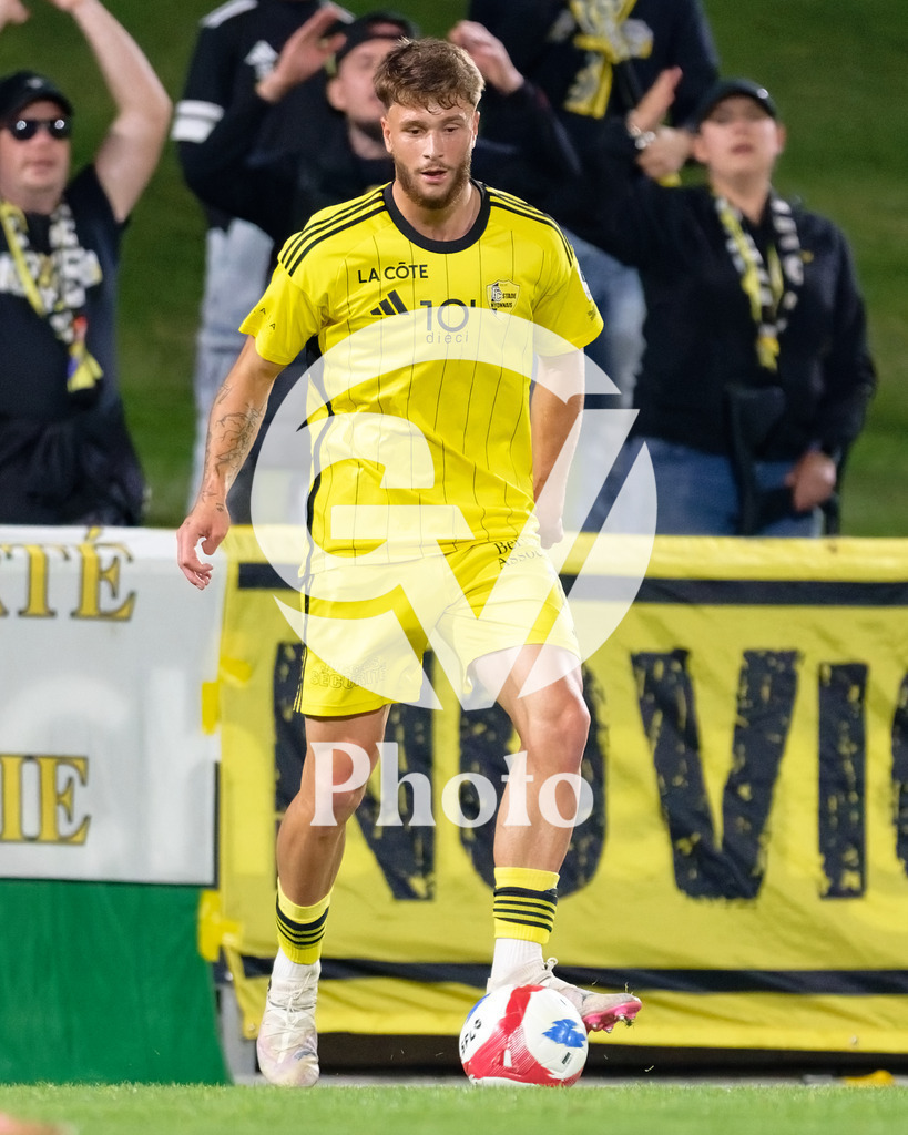dieci Challenge League - FC Stade Nyonnais v FC Wil 1900 |  during the dieci Challenge League match between FC Stade Nyonnais and FC Wil 1900 at Centre sportif de Colovray in Nyon, Switzerland