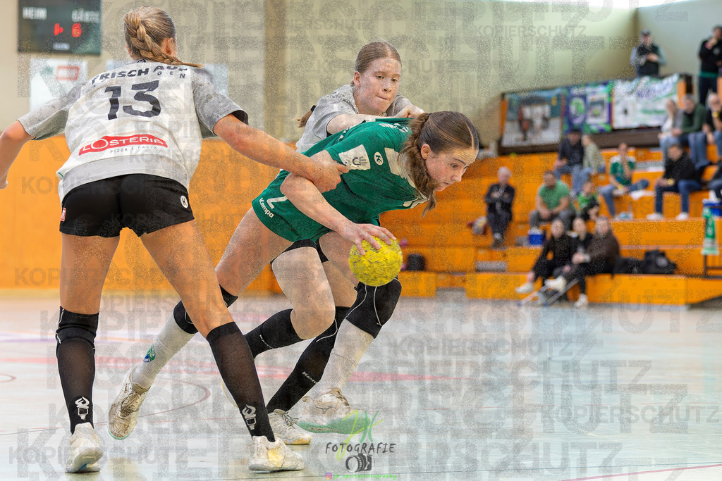 Jugendbundesliga wJA, Pokalrunde, HSG Kleenheim/Langgöns - Frisch Auf Göppingen | Jugendbundesliga wJA, Pokalrunde, HSG Kleenheim/Langgöns - Frisch Auf Göppingen am 28.02.2026 in Oberkleen (Weidig-Halle)Photo © 2026 - Jörg Heinrich - Realisiert mit Pictrs.com