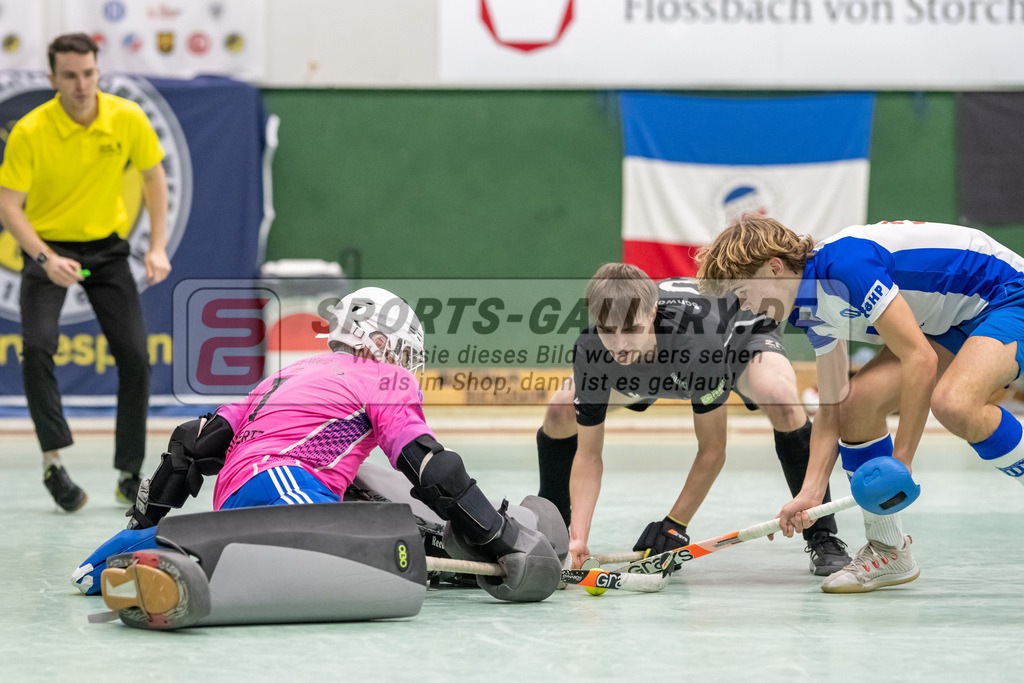 SFE_20230304_0043 | Deutsche Meisterschaft Männliche U16 Halle 2023 am 04.03.2023 in Köln (KTHC Stadion Rot-Weiss Köln Tennis and Hockey Club), Photo: Stephan Fehrmann 2022 (Sports-Gallery)