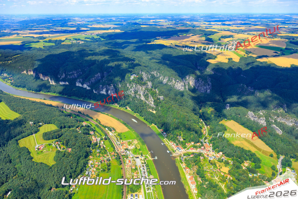 Die Luftaufnahme Bastei - Rathen wurde vom UL-Flugzeug (keine Drohne) aus fotografiert.Hohe Druck- Auflösung-die Geschenkidee!