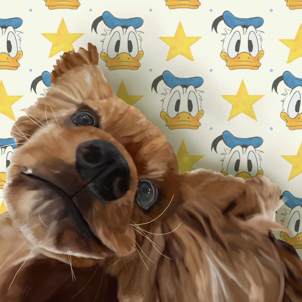 Cocker_Spaniel | Illustrationen, digitalpainting, animals, dogs, hunde, art, Kunst, Illustrationsart, Bielefeld, Germany - Realisiert mit Pictrs.com