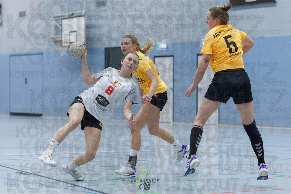 Frauen Oberliga Mitte (HHV); HSG Eibelshausen/Ewersbach - HSG Wettenberg II | Frauen Oberliga Mitte (HHV); HSG Eibelshausen/Ewersbach - HSG Wettenberg II am 13.12.2025 in Steinbrücken (Sporthalle am Hammerweiher)Photo © 2025 - Jörg Heinrich - Realisiert mit Pictrs.com