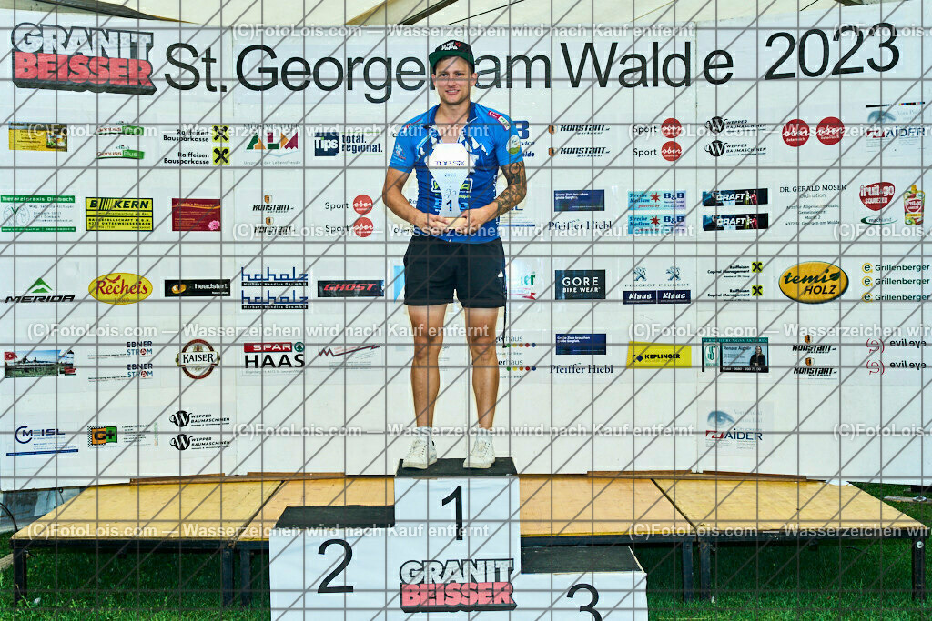 ALP8180_XXIX_GRANITBEISSER_Siegerehrung | (C)FotoLois.com, Alois Spandl, 29. GRANITBEISSER - Mountainbike-Marathon in St. Georgen am Walde, Start/Ziel/Siegerehrung, Sa 2. September 2023.