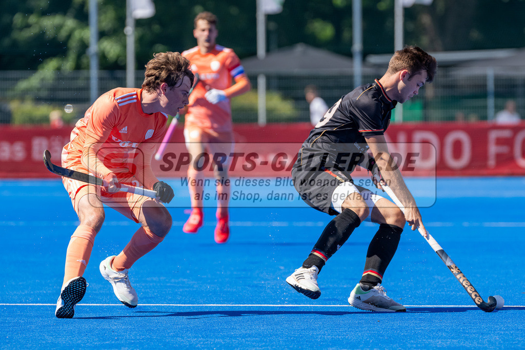 HK_20240628_102447 | MU18 Länderspiel Germany - Niederlande am 28.6.2024 Crefelder HTC, Krefeld ,