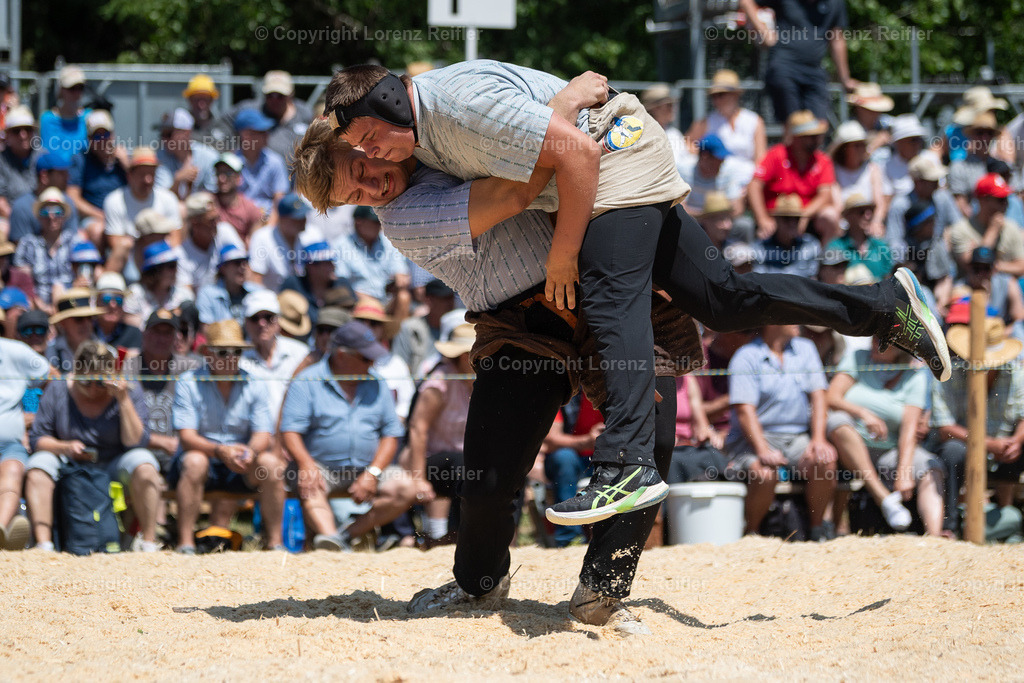 Schwingen -  Schwarzseeschwinget 2025 | Schwarzsee, 22.6.25, Schwingen - Schwarzseeschwinget.