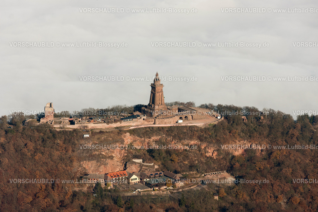 KyffhaeuserGebirge11111510 | Kyffhaeuser Denkmal, Kaiser-Wilhelm-Denkmal,  Bendeleben,Wolkendecke, Inversionswetterlage, Thueringen, , Thueringen, Germany, Europa