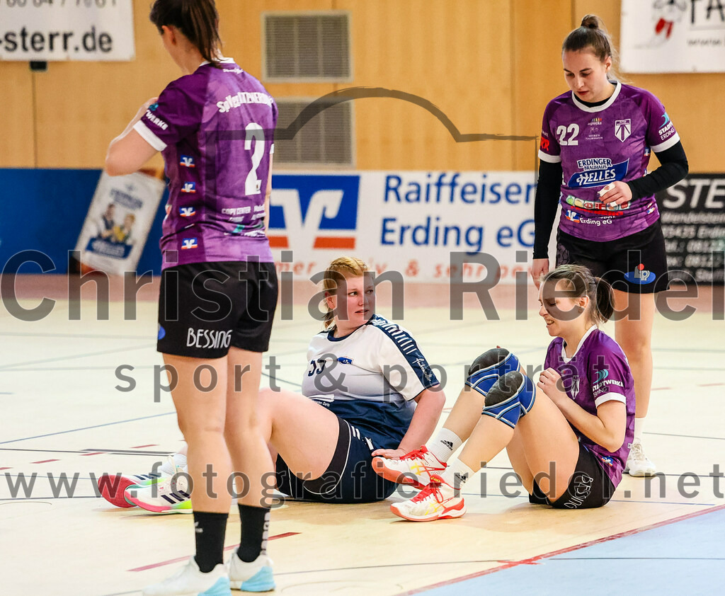 2023-12-16_107_SpVgg_Altenerding_gegen_HC_Donau-Paar_II | Erding, Deutschland, 16.12.2023:
Handball, Bezirksoberliga Frauen Altbayern 2023 / 2024, 10. Spieltag, SpVgg Altenerding gegen HC Donau/Paar II, Endergebnis: 22:22

Foto: Christian Riedel / fotografie-riedel.net