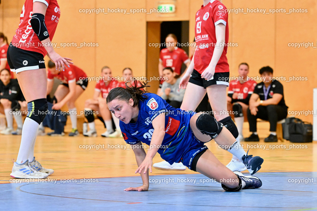 SC Ferlach vs. WAT Atzgersdorf | #30 Lena Ljubic SC Ferlach Damen, SC Ferlach vs. WAT Atzgersdorf, SC Ferlach vs. WAT Atzgersdorf am 12.05.2024 in Ferlach (Ballspielhalle Ferlach), Austria, (Photo by Bernd Stefan)