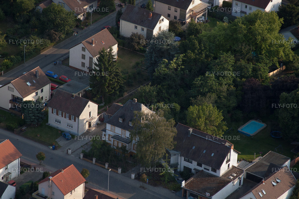Vom-Stein-Straße | Luftbild: Vom-Stein-Straße im Ortsteil Dannstadt in Dannstadt-Schauernheim im Bundesland Rheinland-Pfalz in Deutschland. Foto: IMG_69001.jpg vom 24.06.2014 durch Werner Riehm/FLY-FOTO.de - Realisiert mit Pictrs.com