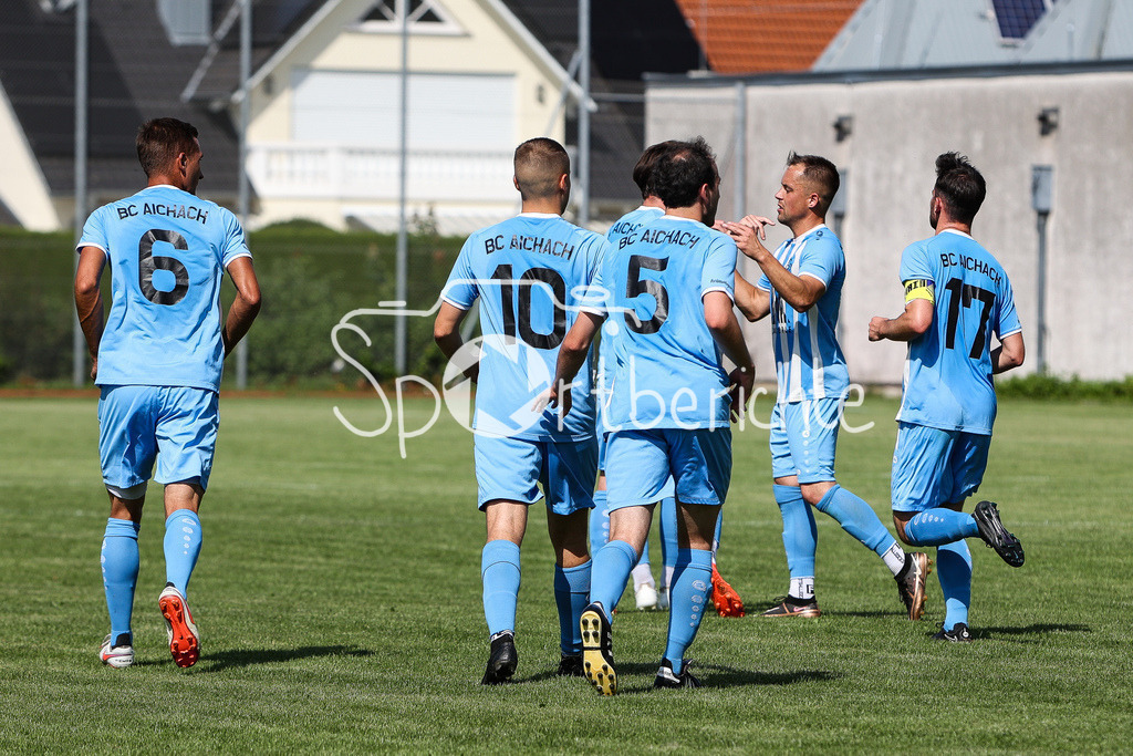 TSV Firnhaberau - BC Aichach | Jubel nach 1-1