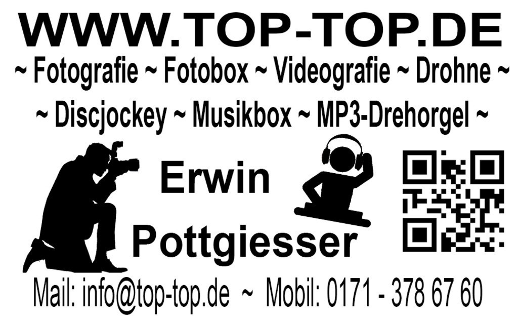 top-top.de 20240706-063a | Foto, Video, Fotografie, Videografie, Fotobox, DJ, Discjockey, Musik, Musikbox, Veranstaltung, Photobooth, Amazon, Ebay, Buchtipp, Bestseller, Autor, Verlag, Buch, Wesel, Hamminkeln, NRW, Dinslaken, Rees, Drohne, Hochzeit, Party, Fotobox, Wesel, Fotograf