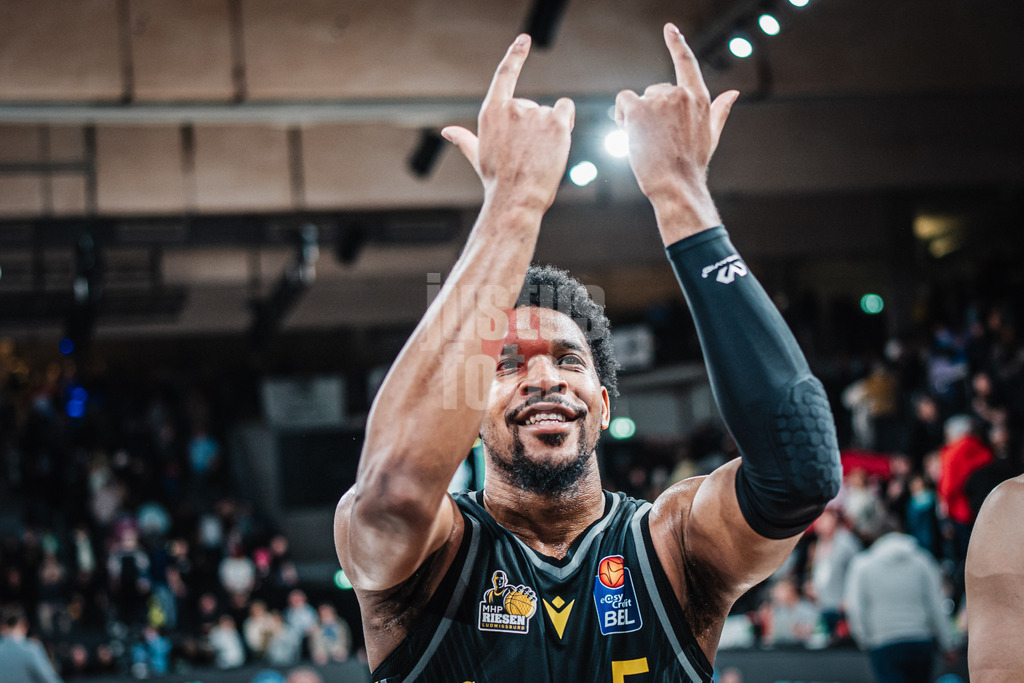 Basketball | Männer | Saison 2024/2025 | easyCredit Basketball Bundesliga | 12. Spieltag | Veolia Towers Hamburg vs. MHP Riesen Ludwigsburg | 21.12.2024 | Justin Simon (#5, MHP Riesen Ludwigsburg)