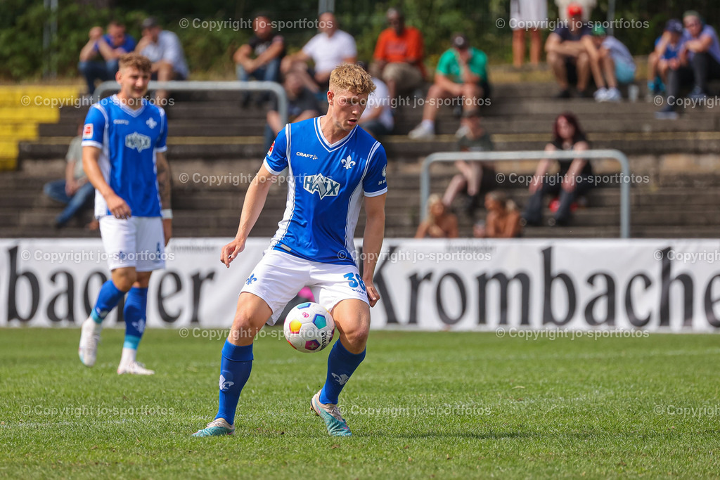Giessen_Darmstadt (136) | 16.07.2023; Testspiel; Waldstadion Gießen; FC Gießen - SV Darmstadt 98; Ergebnis: 2:0 (0:0)