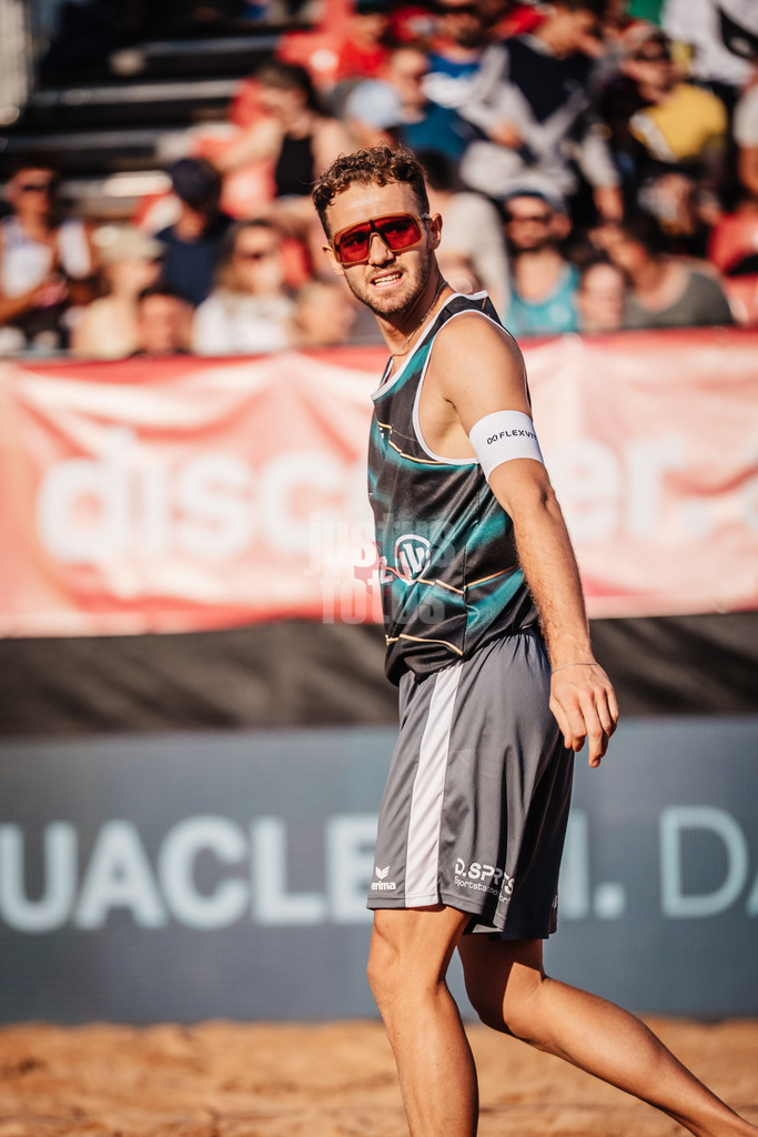 Beachvolleyball | Männer | Allianz German Beach Tour 2025 | Tourstop München | 11.07.2025 | Jonas Sagstetter