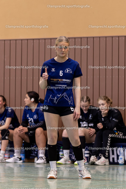 Handball I Damen I Saison 2025-2026 I Verbandsliga Süd I 15. Spieltag I HSG Kalkberg 06 - HSG Holsteinische Schweiz 105 | Lorna Meta Schlott (6, HSG Kalkberg 06) - Realisiert mit Pictrs.com
